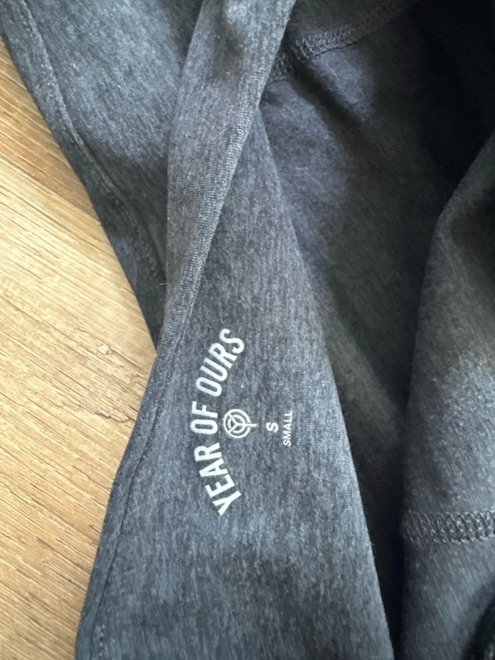 Year of Ours Women’s Stretch Onesie in Charcoal Gray Size Small - Picture 5 of 5